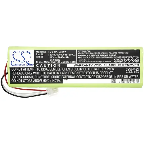 Батерия Cameron Sino, За косачка робот GARDENA Robotic R160 , HUSKVARNA Automover 260ACX,Automower 210C, 1128621-01 18V 3000mAh Cameron Sino - image 3