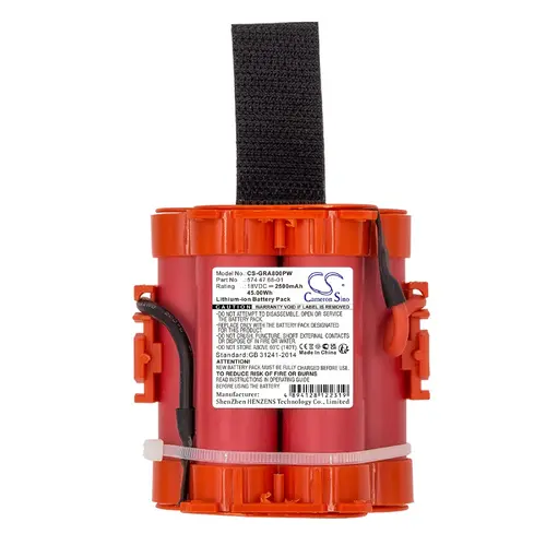 Baterie Cameron Sino, pentru robot de tuns iarba GARDENA Mahroboter R40Li, R38LI HUSKVARNA Automower 105, 305,308 586 18V 2500mAh Cameron Sino - 1