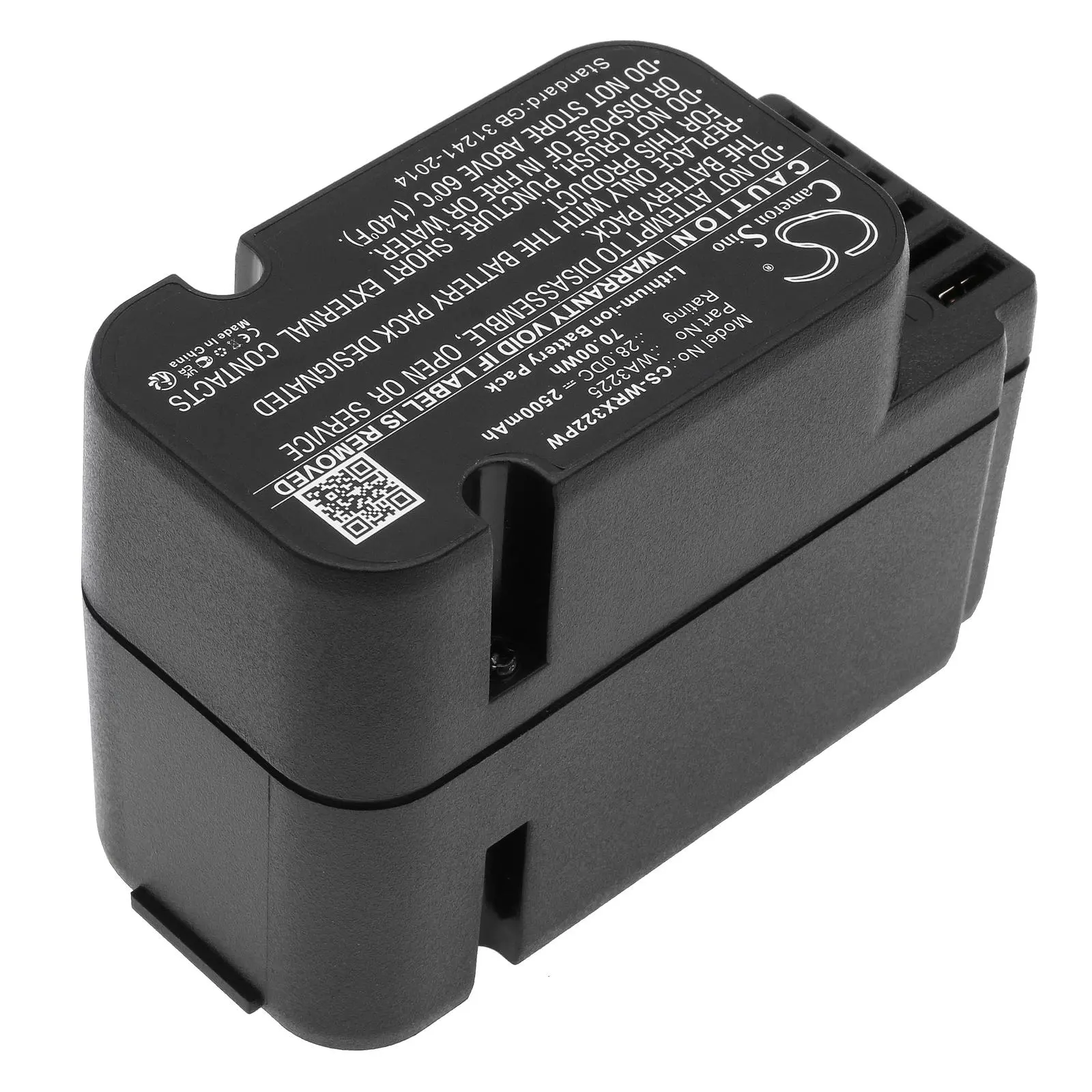 Батерия Cameron Sino, За косачка робот WORX Landroid L1500, Landroid L2000, Landroid M1000I , WA3225, WA3226 28V 2500mAh Cameron Sino - image 1