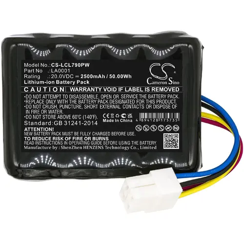 Батерия Cameron Sino, За косачка робот FERREX 800m2 2021, Landxcape LX790, 791,795 LA0001,LA0002  20V 2500mAh Cameron Sino - image 3