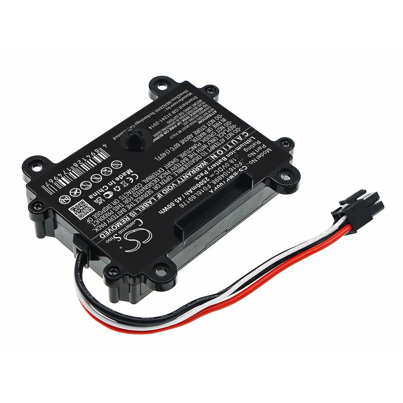 Батерия Cameron Sino, За косачка робот BOSCH 06008B0003, INDEGO 350.400, F016104898 LiIon 18V 2500mAh Cameron Sino - image 1