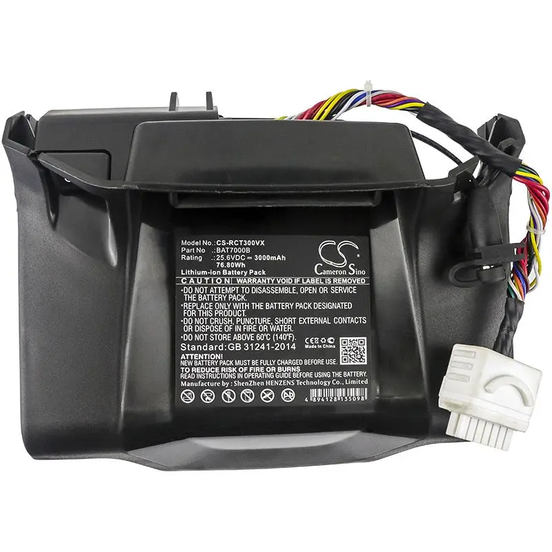 Батерия Cameron Sino, За косачка робот WOLF Garten Loopo M1000, M2000, Robomow City MC1000, BAT7000C,7000B LiIon 25.6V 3000mAh Cameron Sino - image 4