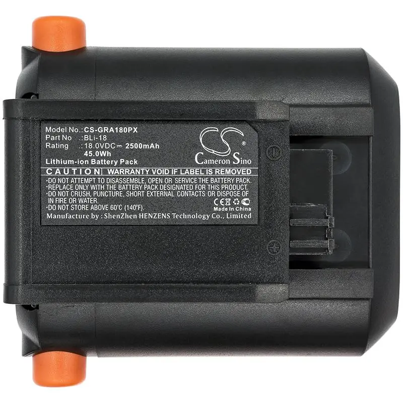 Батерия акумулаторен тример Gardena 881, 8866, Accu Hedge Trimmer EasyCut Li-18/50 LiIon 18V 2500mAh Cameron Sino