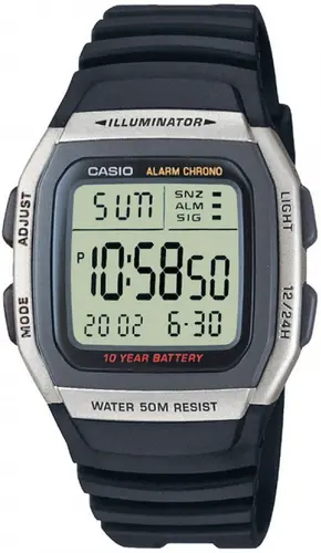 Ceas digital bărbătesc Casio - Casio Collection - W-96H-1AVDF - 1