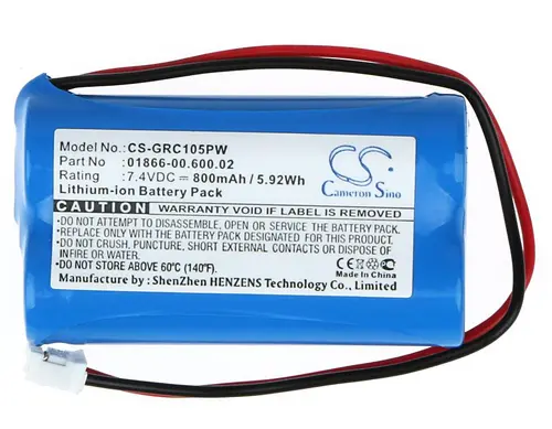 Baterie pentru computer de irigat GARDENA C1060 plus Solar 7.4V 800mAh Cameron Sino - 1