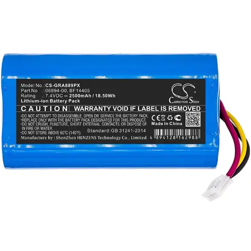 Baterie pentru foarfecă de iarbă cu acumulator GARDENA ComfortCut 8893, ComfortCut 8895, D-89079 Ulm 7.4V 2500mAh Cameron Sino - 4
