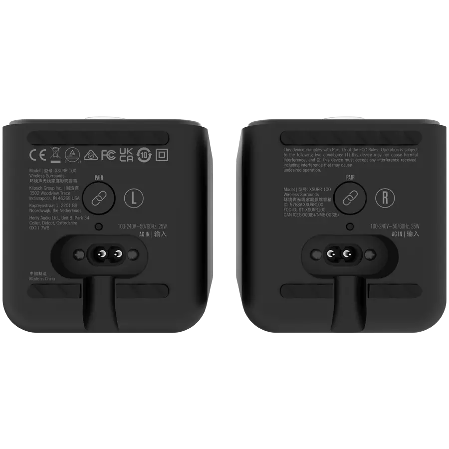 Klipsch Flexus SURR 100 Surround speakers for Flexus Core soundbars, black, pair - image 5