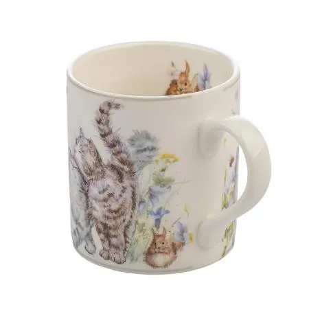 Cană din porțelan pentru cafea/ceai - Pisicuțe - image 1