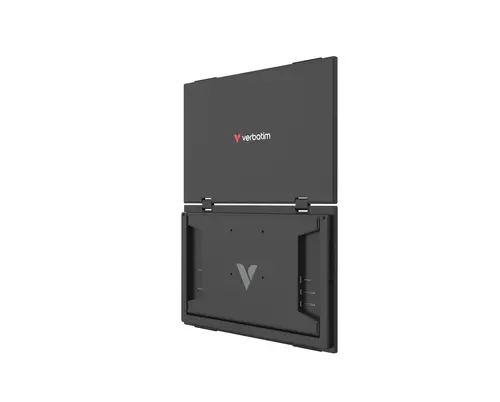 Monitor, Verbatim Portable 15.6" Dual Monitor Essentials - 16