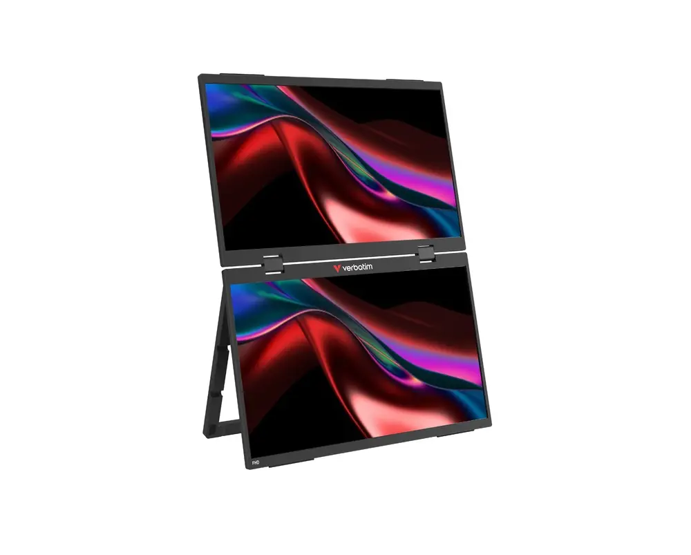 Монитор, Verbatim Portable 15.6" Dual Monitor Essentials - image 8