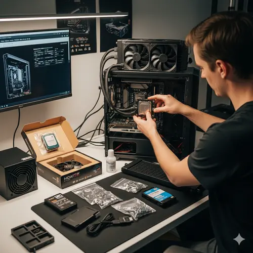 Сглобяване на Комптърна конфигурация