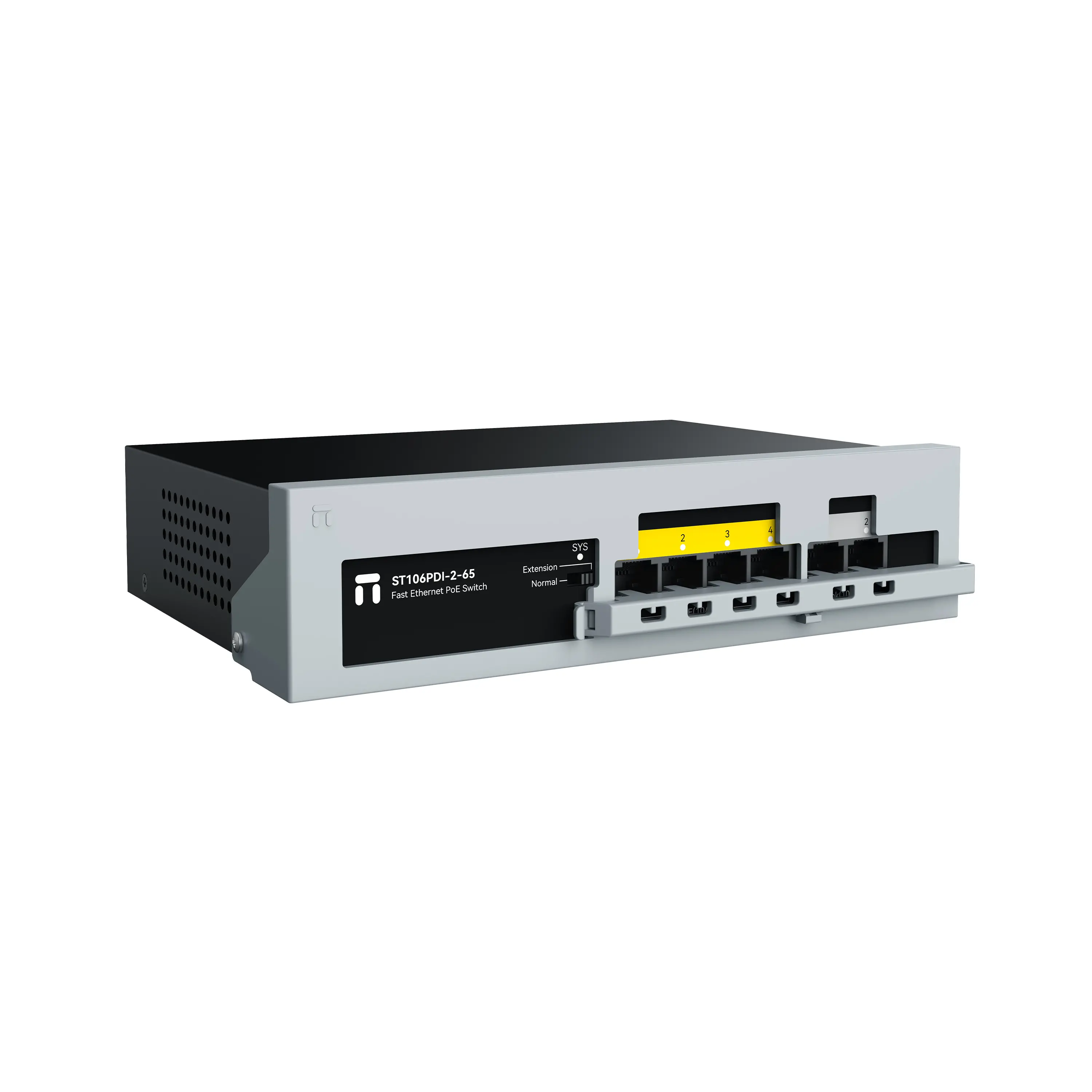 Switch Stonet ST106PDI-2-65, 4FE PoE + 2FE θύρες, 65W, μη διαχειριζόμενο - image 1