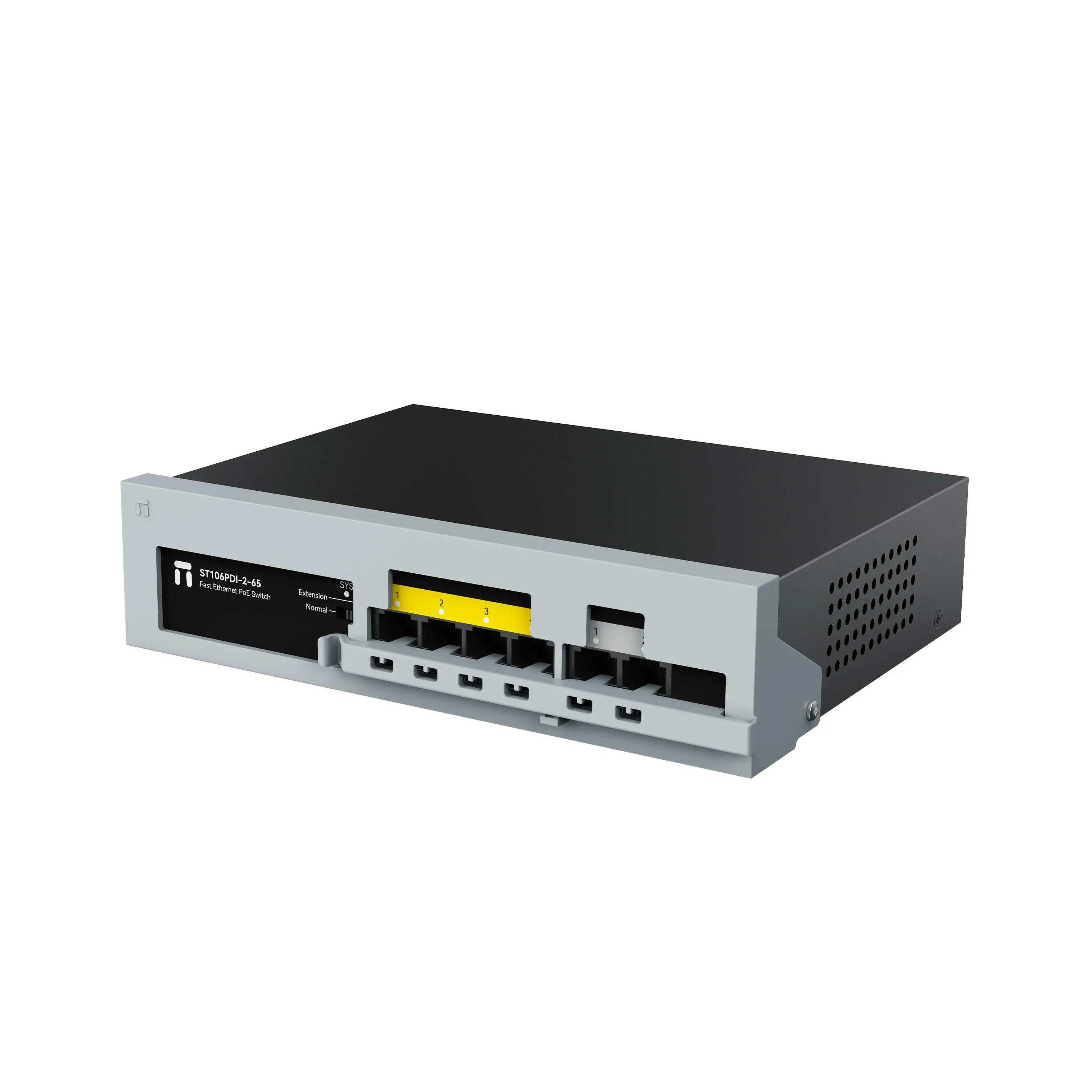 Комутатор Stonet ST106PDI-2-65, 4FE PoE + 2FE порта, 65W, неуправляем - image 2