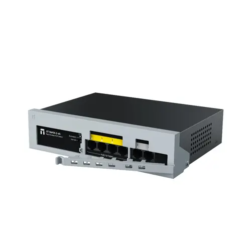 Switch Stonet ST106PDI-2-65, 4FE PoE + 2FE θύρες, 65W, μη διαχειριζόμενο - 4