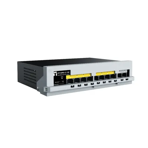 Switch Stonet ST110PDI-2-130, 8FE PoE + 2FE porturi, 130W, negestionabil - 2