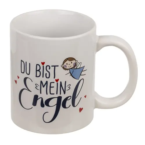 Cană ceramică Du bist mein Engel, 300ml - 1