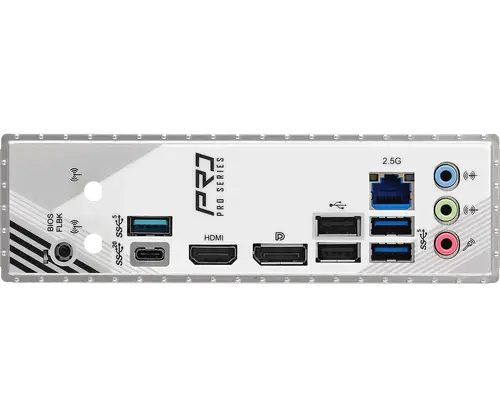 ASROCK Placă de bază Desktop B860M Pro Rs, S.1851, 4x DDR5, 1x PCIe 5.0 x16, 1x PCIe 4.0 x4, 1x Blazing M.2, 2x Hyper M.2, 4x SATA3, 2x USB-C, 7x USB - 4