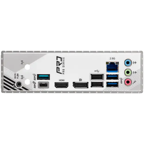 ASROCK MB Desktop B860M Pro Rs, S.1851, 4x DDR5, 1x PCIe 5.0 x16, 1x PCIe 4.0 x4, 1x Blazing M.2, 2x Hyper M.2, 4x SATA3, 2x USB-C, 7x USB 3.2, 6x USB 2.0, 1x RJ-45 2.5GB Lan, 1x HDMI, 1x DP 1.4, mATX - image 4