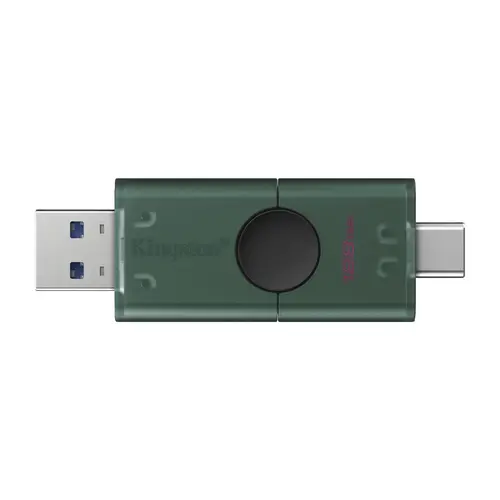 USB памет KINGSTON DataTraveler Duo G2, 128GB USB-C + USB-A 3.2 Gen 1 - image 2