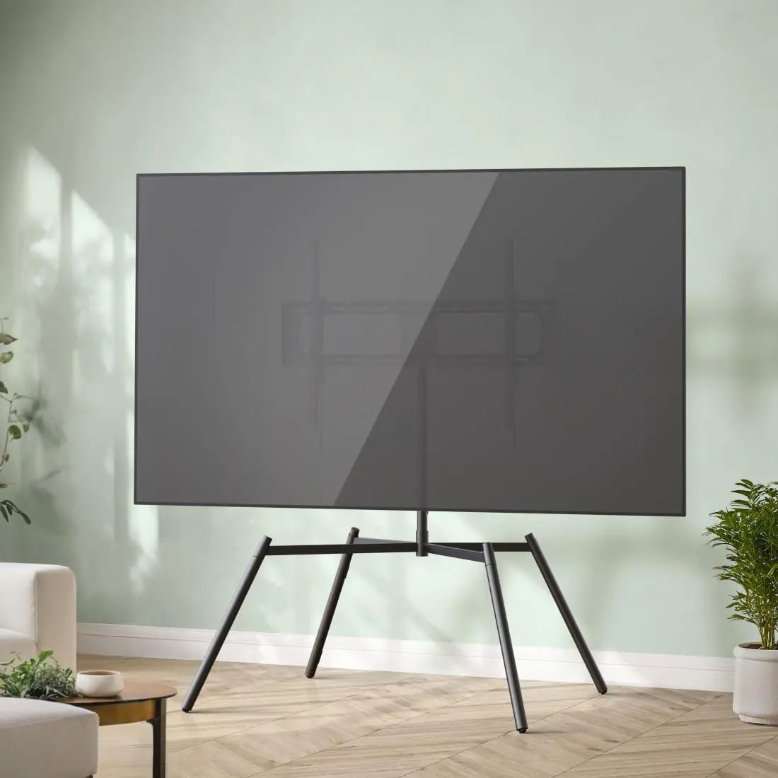 Стойка за TV, въртяща се, регулируема височина, 229 cm (90") до 50 kg - image 5