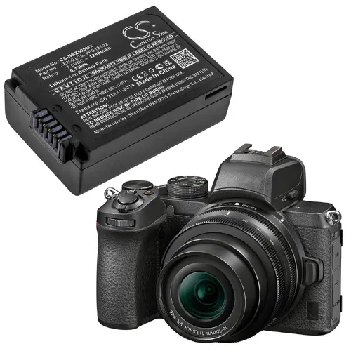 Батерия за апарат NIKON (EN-EL25) LiIon 7.6V 1280mAh Cameron Sino - image 1