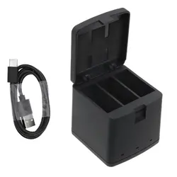 Зарядно за батерия за камери с три гнезда GoPro 9/ 10 / 11 / 12 With USB-C Cameron Sino