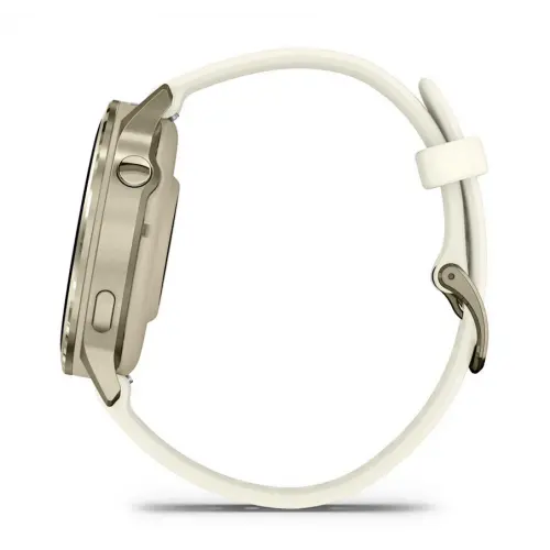 Garmin Venu® 4 - 41 мм - Venu® 4 - 41 мм, Lunar Gold с Bone силиконова каишка 010-03013-00 - image 3