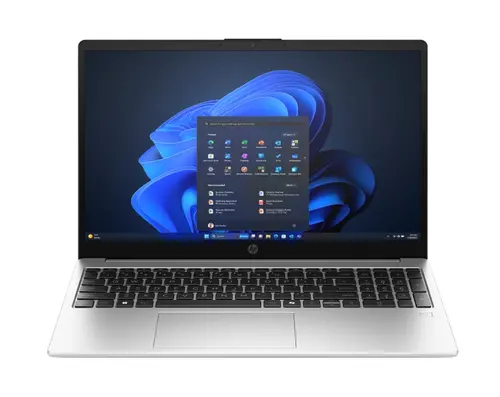 Лаптоп, HP 250R G10 Turbo silver, Core 5-120U(up to 5Ghz/12MB/10C), 15.6" FHD AG 300nits, 16GB 3200Mhz 1DIMM, 512GB PCI SSD, Wi-Fi 6 +BT 5.2, Backlit Kbd, 3C Batt, Free Dos