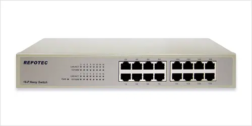 Комутатор , REPOTEC SWITCH RP-1716DR2/16P 10/100