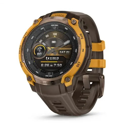Garmin Instinct® Crossover AMOLED - Instinct® Crossover AMOLED - Bronze/Sunburst 010-03398-01