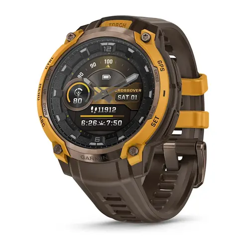Garmin Instinct® Crossover AMOLED - Instinct® Crossover AMOLED - Bronze/Sunburst 010-03398-01