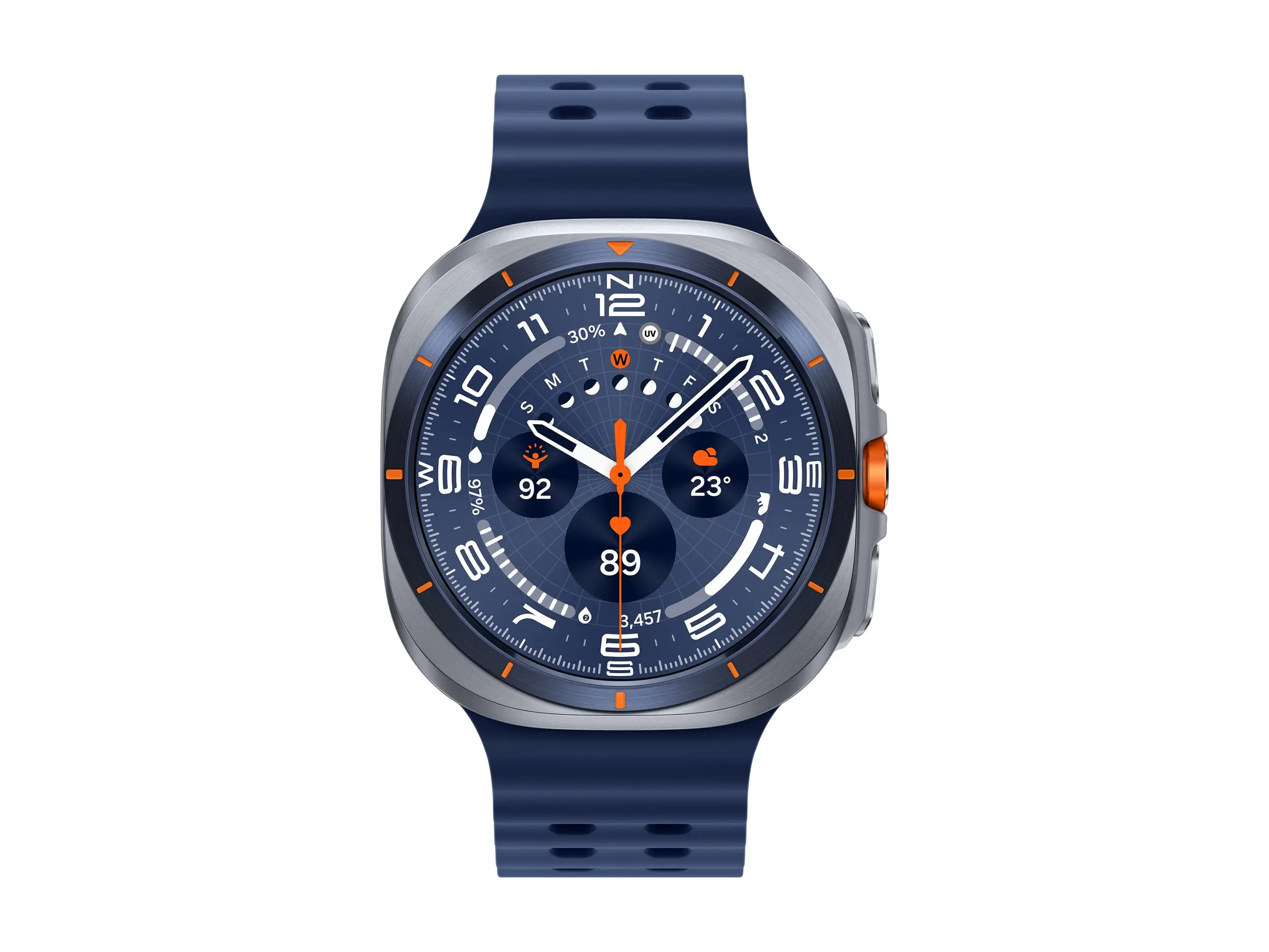 Часовник, Samsung L705 Galaxy Watch Ultra (2025) 47mm LTE Titanium Blue