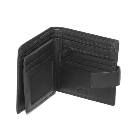 Мъжки комплект портфейл и колан Silver Flame - 100 см - image 4