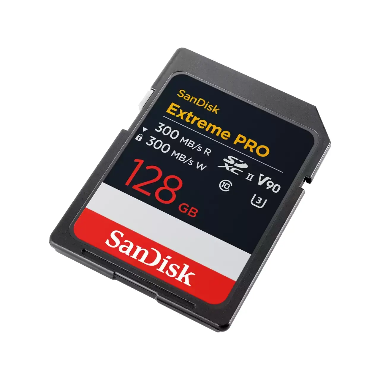 SanDisk Карта памет Extreme Pro SDXC 128GB 300MB/s & 300Mb/s Class 10 V90 UHS-II - image 1