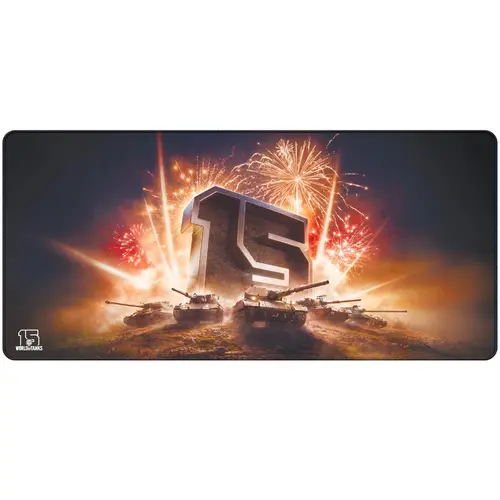 Mousepad gaming World of Tanks 15 Anniversary, XL - 2