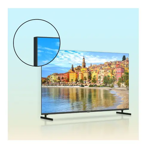 Телевизор, Thomson Smart FHD TV 32"; Google TV; 1920 x 1080 (FHD), DLED, 60 Hz, DVB-T/T2/C/S/S2, Wi-Fi, Bluetooth, LAN, HDMI 3 (1.4), USB 2 (2.0), 12 Volt adapter included, Side Feet, Black - image 8