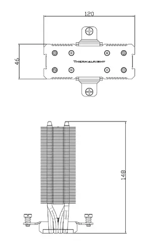 Thermalright охладител CPU Cooler Assassin X 120 Refined SE ARGB - LGA1851/LGA1700/AM5 - image 5