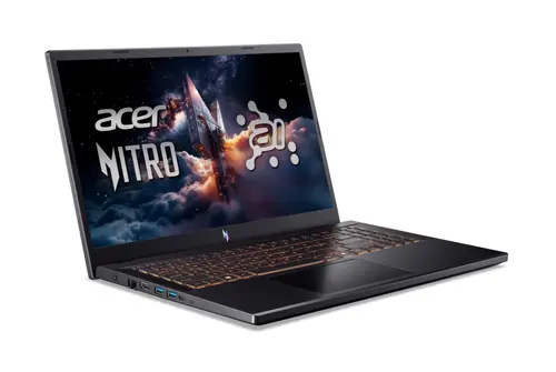 Лаптоп, Acer Nitro V15, ANV15-42-R91J, AMD Ryzen 7 7735HS( up to 4.70GHz, 16MB), 15.6" FHD(1920x1080)IPS 165Hz , 1*16GB DDR5(1 slot free), 1024GB PCIe NVMe SSD, GeForce RTX 3050 6GB GDDR6, Wi-Fi 6E,BT5.3, HD Cam, KB Backlight, Win 11 home, Obsidian black - image 2