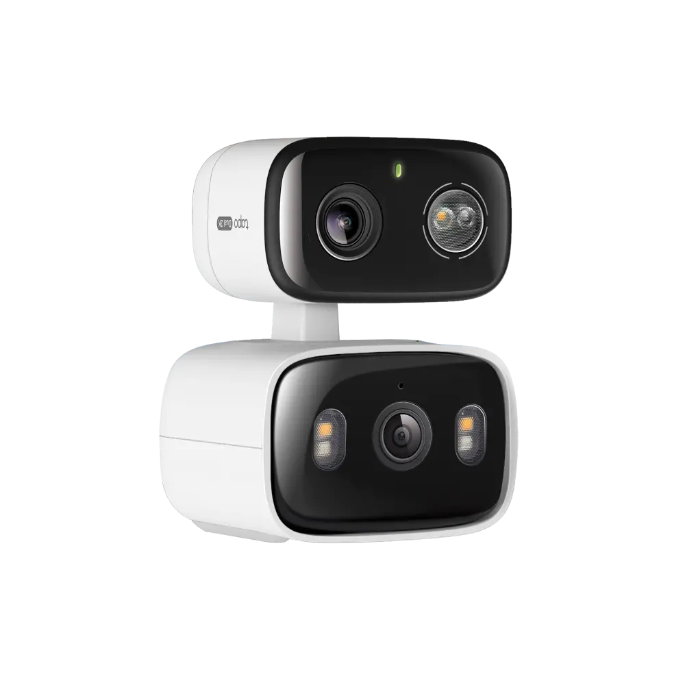 Камера TP-Link Tapo C246D, WIFI охранителна камера с двоен обектив, IP65 - image 1