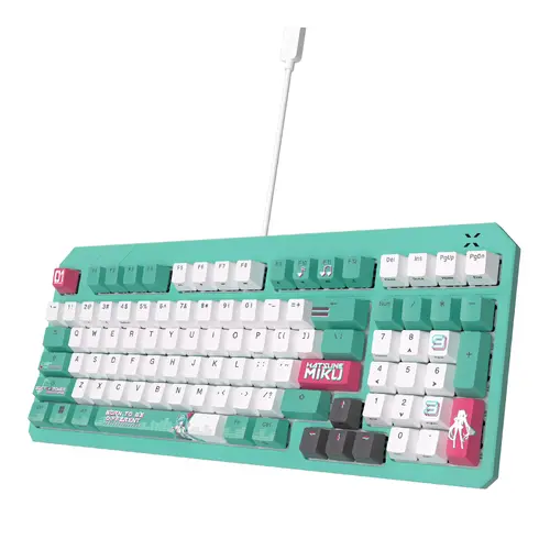 Геймърска клавиатура ASUS TUF Gaming K3 Gen II Hatsune Miku Edition - Optical Mechanical Switch - image 1