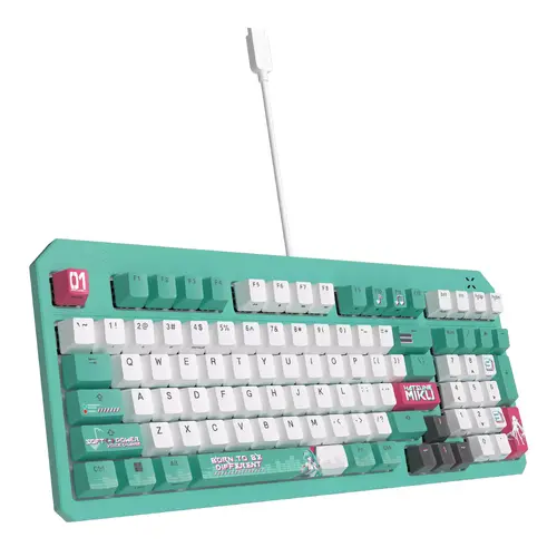 Геймърска клавиатура ASUS TUF Gaming K3 Gen II Hatsune Miku Edition - Optical Mechanical Switch - image 2