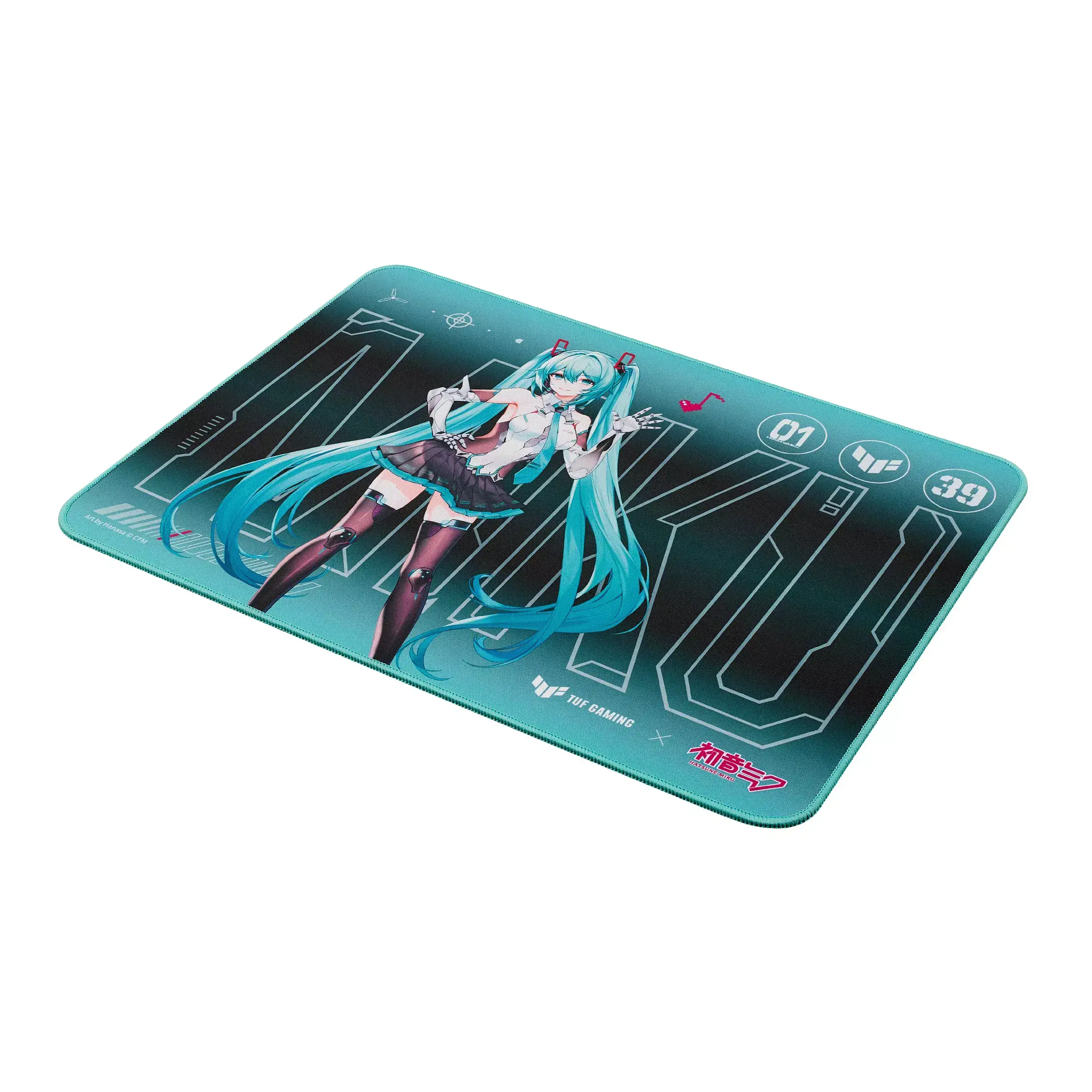 Геймърски пад за мишка ASUS TUF GAMING P1 Hatsune Miku Edition - image 1
