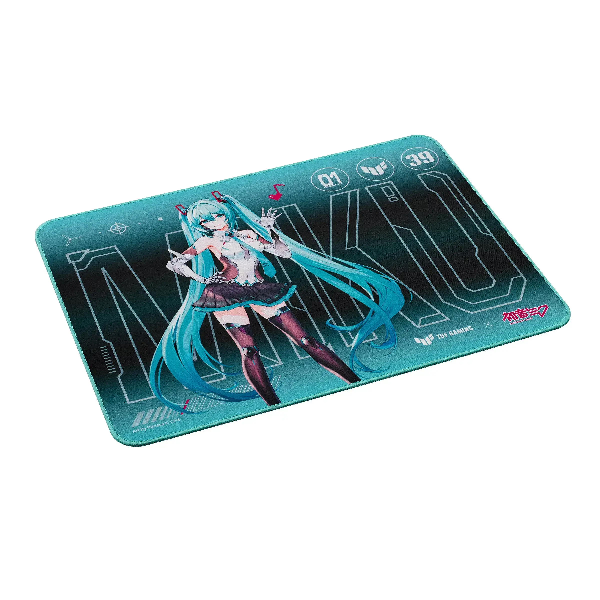 Геймърски пад за мишка ASUS TUF GAMING P1 Hatsune Miku Edition - image 2