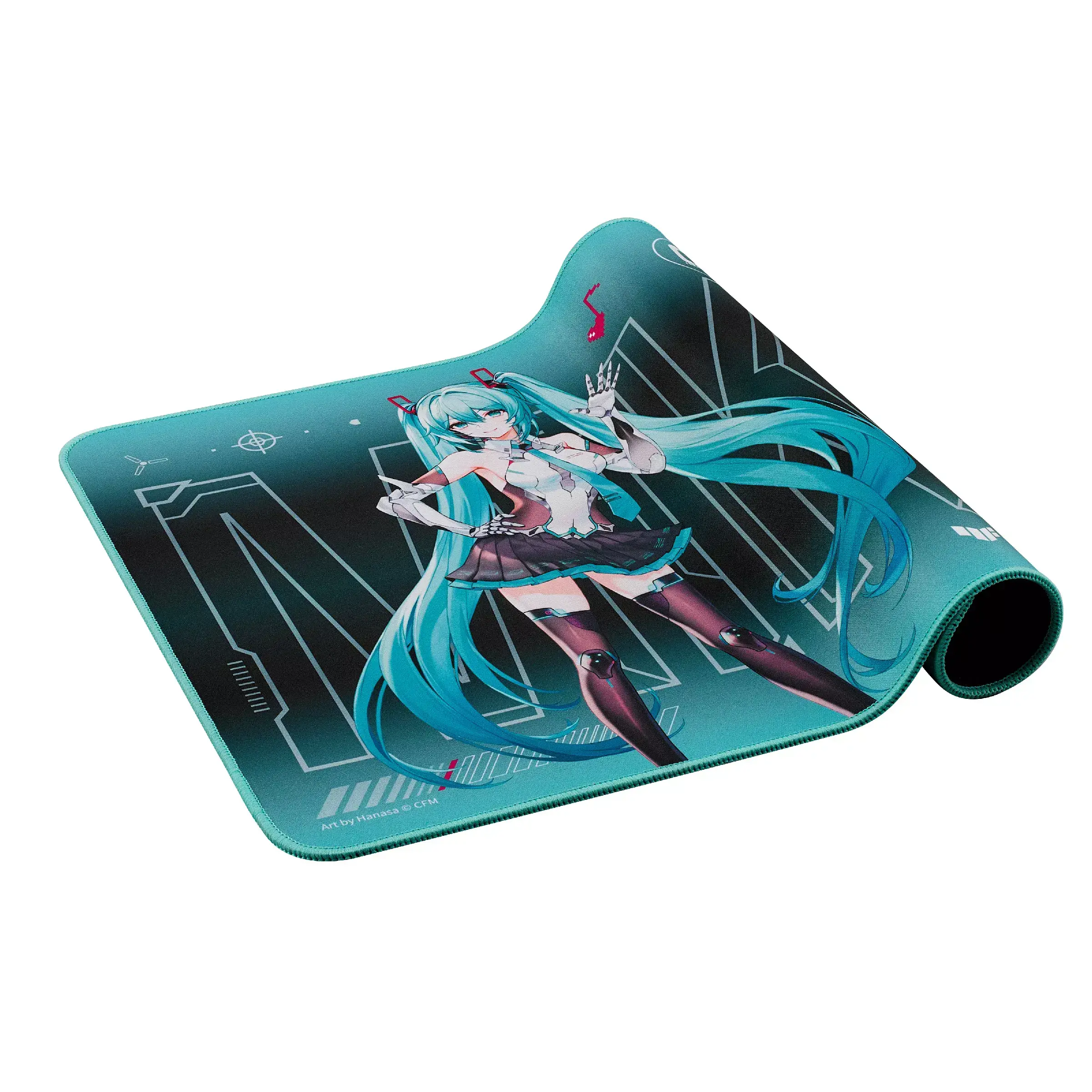 Геймърски пад за мишка ASUS TUF GAMING P1 Hatsune Miku Edition - image 3