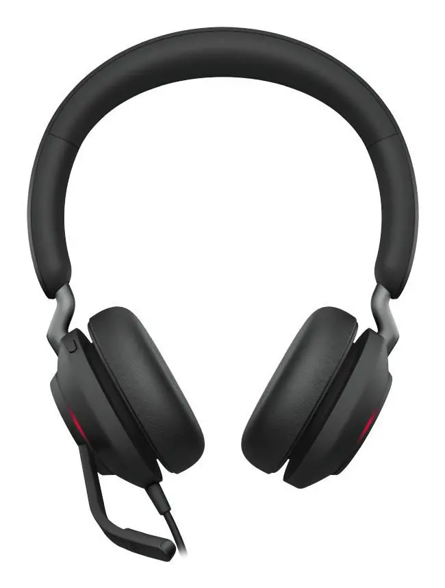 JABRA EVOLVE2 75, Link380c UC Stereo Black, EVOLVE2 75 headset Black UC, Link 380 BT adapter USB-C UC,1.2m USB-C to USB-C cable, carry pouch, warranty and warning (safety leaflets) - image 2