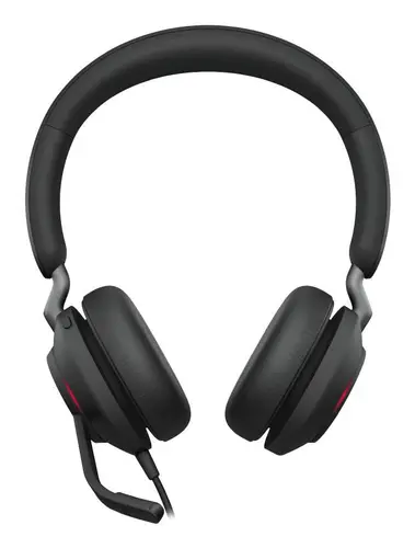 JABRA EVOLVE2 75, Link380c UC Stereo Black, EVOLVE2 75 headset Black UC, Link 380 BT adapter USB-C UC,1.2m USB-C to USB-C cable, carry pouch, warranty and warning (safety leaflets) - image 2