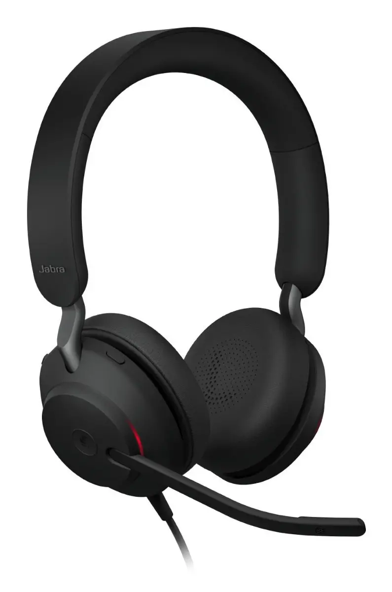 JABRA EVOLVE2 75, Link380c UC Stereo Black, EVOLVE2 75 headset Black UC, Link 380 BT adapter USB-C UC,1.2m USB-C to USB-C cable, carry pouch, warranty and warning (safety leaflets) - image 3