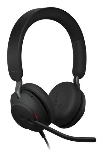 JABRA EVOLVE2 75, Link380c UC Stereo Black, EVOLVE2 75 headset Black UC, Link 380 BT adapter USB-C UC,1.2m USB-C to USB-C cable, carry pouch, warranty and warning (safety leaflets) - image 3