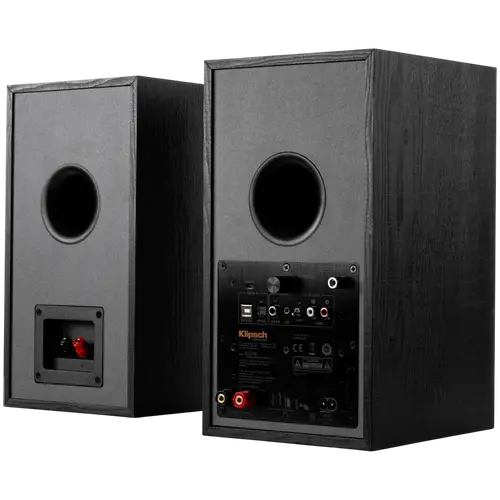 Klipsch Reference R-51PM Powered Bookshelf Speakers, Black, Pair - image 2