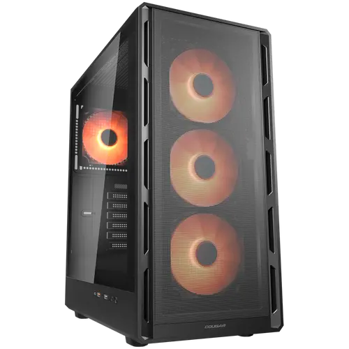 COUGAR AIRFACE PURE PRO PC Case, Mid Tower, Black - image 1